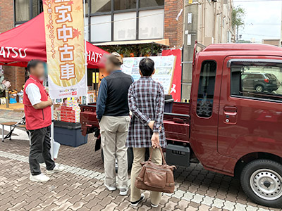 ダイハツ長崎ブースの様子